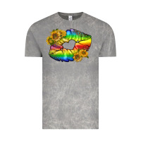 Cloud Rock Lgbtq Pride Rainbow Lips Vintage Tee - BundleAndBundleShop