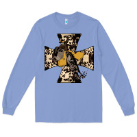 Colony Blue Leopard Bucking Bronco Long Sleeve Tee - Bettercallsaul