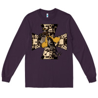 Plum Leopard Bucking Bronco Long Sleeve Tee - Bettercallsaul