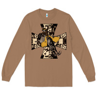 Toasted Coconut Leopard Bucking Bronco Long Sleeve Tee - Bettercallsaul