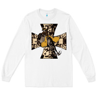 White Leopard Bucking Bronco Long Sleeve Tee - Bettercallsaul