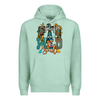 Seafoam western wild soul Premium Hoodie - OliviaCreatesArt
