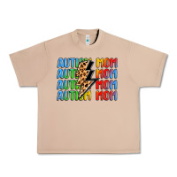 Burro autism mom lightning bolt Urban Heavy Tee - LillyAllenDesigns