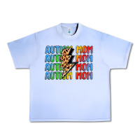 Grape Ice autism mom lightning bolt Urban Heavy Tee - LillyAllenDesigns