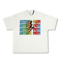 Pistachio autism mom lightning bolt Urban Heavy Tee - LillyAllenDesigns