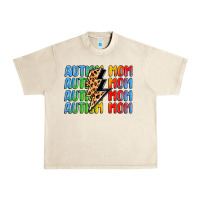 Sandshell autism mom lightning bolt Urban Heavy Tee - LillyAllenDesigns