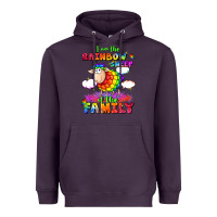 Plum I am the rainbow sheep of the family Heavyweight Hoodie - FaDigitalArtStudio