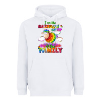 White I am the rainbow sheep of the family Heavyweight Hoodie - FaDigitalArtStudio