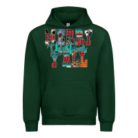 Forest Green merry christmas y'all Urban Hoodie - CowhideDigitalArt