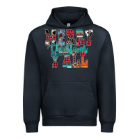 Navy merry christmas y'all Urban Hoodie - CowhideDigitalArt