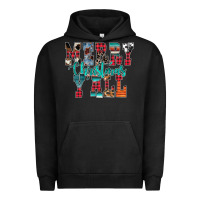 Pigment Black merry christmas y'all Urban Hoodie - CowhideDigitalArt