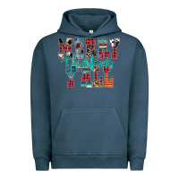 Pigment Midnight Navy merry christmas y'all Urban Hoodie - CowhideDigitalArt