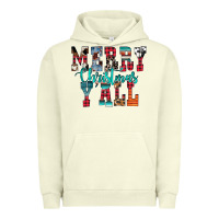 Pigment Pistachio merry christmas y'all Urban Hoodie - CowhideDigitalArt