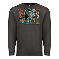 Smoke Mom life skull Mother's Day Premium Sweatshirt - FaDigitalArtStudio