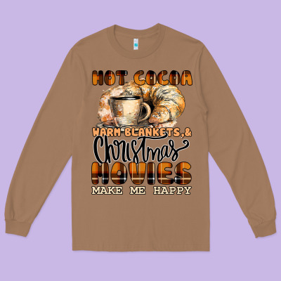 Hot Cocoa Long Sleeve Tee Designed By Bettercallsaul
