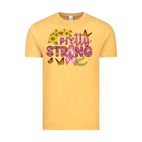 Vintage Mustard Pretty Strong Vintage Tee - BundleAndBundleShop