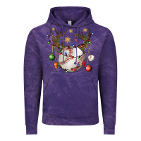 Cloud Purple Baseball Horn Christmas Vintage Hoodie - BundleAndBundleShop