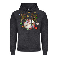 Vintage Black Baseball Horn Christmas Vintage Hoodie - BundleAndBundleShop