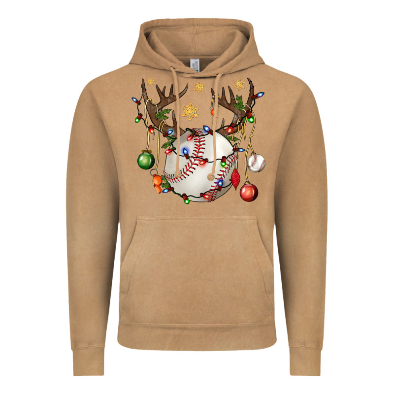 Baseball Horn Christmas Vintage Hoodie by BundleAndBundleShop | Teevron