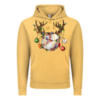 Vintage Mustard Baseball Horn Christmas Vintage Hoodie - BundleAndBundleShop