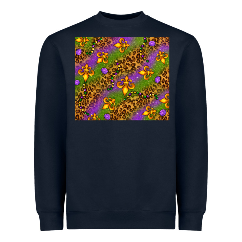 Mardi Gras Heavyweight Sweatshirt by NancyCooperArtShop | Teevron