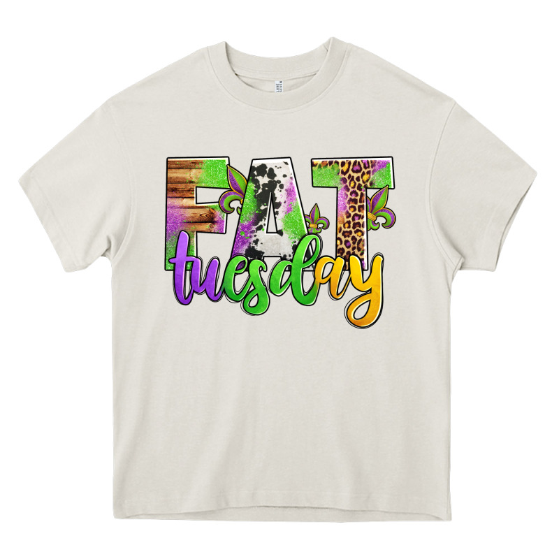 Fat Tuesday Mardi Gras Heavy Core Tee by Jasminsmagicworld | Teevron