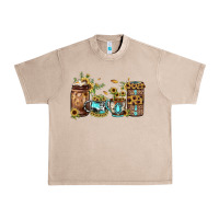 French Oak sunflower gemstone coffee Urban Heavy Tee - JahusDesignShop