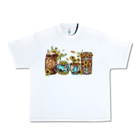 White sunflower gemstone coffee Urban Heavy Tee - JahusDesignShop
