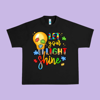 Let Your Light Shine Urban Heavy Tee Designed By Lillyallendesigns