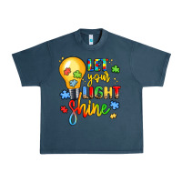 Midnight Navy let your light shine Urban Heavy Tee - LillyAllenDesigns