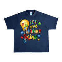 Navy let your light shine Urban Heavy Tee - LillyAllenDesigns