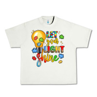 Pistachio let your light shine Urban Heavy Tee - LillyAllenDesigns