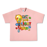 Salmon let your light shine Urban Heavy Tee - LillyAllenDesigns