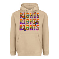 Mushroom rights rights rights pride Heavyweight Hoodie - FaDigitalArtStudio