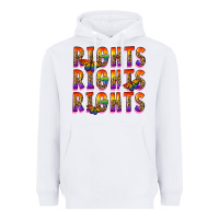 White rights rights rights pride Heavyweight Hoodie - FaDigitalArtStudio