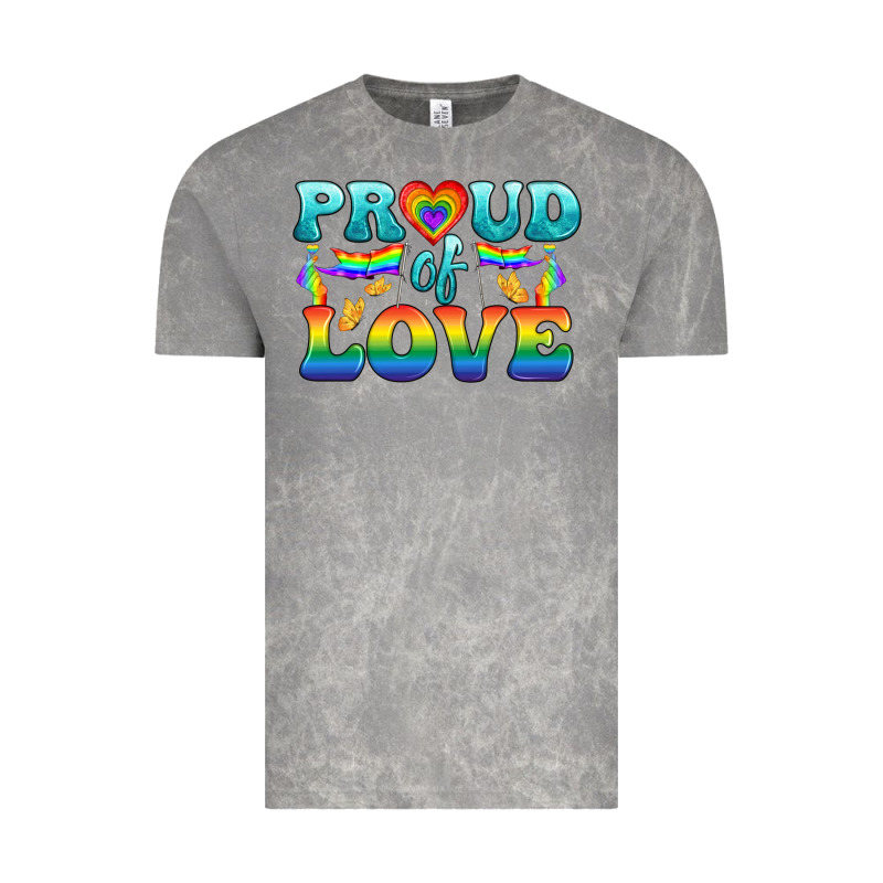 Lgbtq Proud Of Love Vintage Tee by BundleAndBundleShop | Teevron