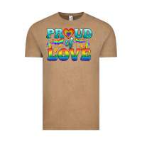 Vintage Coffee Lgbtq Proud Of Love Vintage Tee - BundleAndBundleShop
