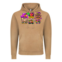 Vintage Camel Mardi Gras Gnomies Cakes Flowers And Balloon Vintage Hoodie - BundleAndBundleShop