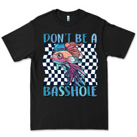 Black dont be a basshole Premium Tee - MaliasSmallBusiness