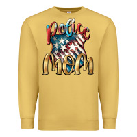 Antique Gold Police mom Mother's Day Premium Sweatshirt - FaDigitalArtStudio