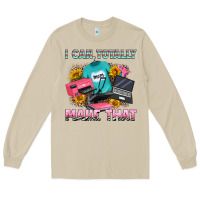 Mushroom i can totally make that Long Sleeve Tee - RanaPortraitStore