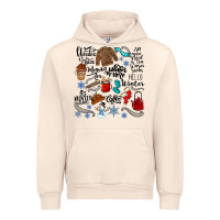 Sandshell winter festive essentials Urban Hoodie - CowhideDigitalArt