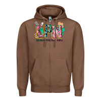 Chestnut licensed practical nurse Zipper Hoodie - CowGirlArtShop