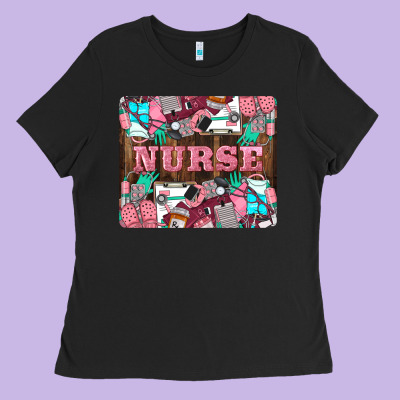Nurse Ladies Tee Designed By Lillyallendesigns