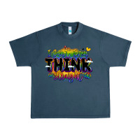Midnight Navy pride and identity expression Urban Heavy Tee - LillyAllenDesigns