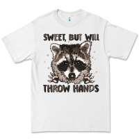 White sweet but will throw hands Premium Tee - MaliasSmallBusiness