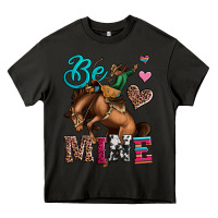Asphalt be mine cowboy rodeo valentines day Heavy Core Tee - Jasminsmagicworld
