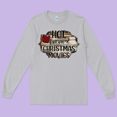 I Just Want To Drink Hot Cocoa Long Sleeve Tee Designed By Bettercallsaul
