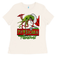 Bone christmas character hand physician assistant Ladies Tee - NancyCooperArtShop