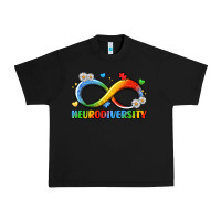 Black neurodiversity Urban Heavy Tee - LillyAllenDesigns